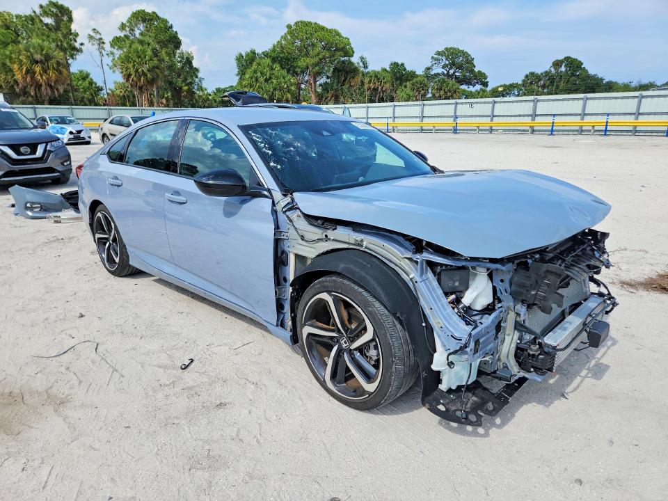 53088506 :رقم المزاد ، 1HGCV1F39NA025441 vin ، 2022 Hond Accord مزاد بيع