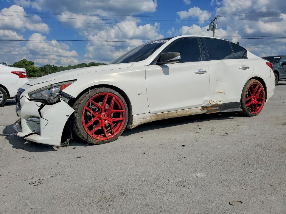 2014 Infiniti Q50 მანქანა იყიდება აუქციონზე, vin: JN1BV7AP1EM692707, აუქციონის ნომერი: 53536396