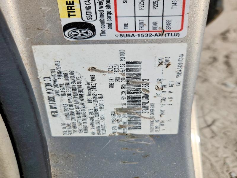 Продажа на аукционе авто 2010 Ford Fusion, vin: 3FAHP0JG0AR158873, номер лота: 53654716