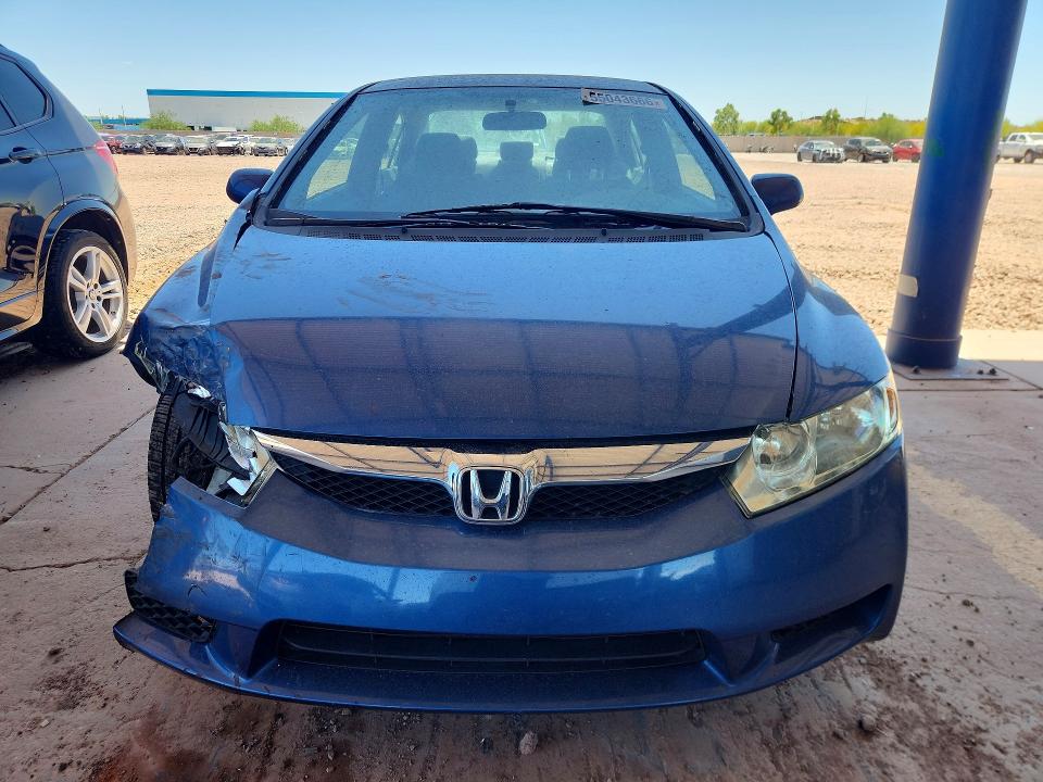 55043666 :رقم المزاد ، 19XFA16559E037873 vin ، 2009 Honda Civic مزاد بيع