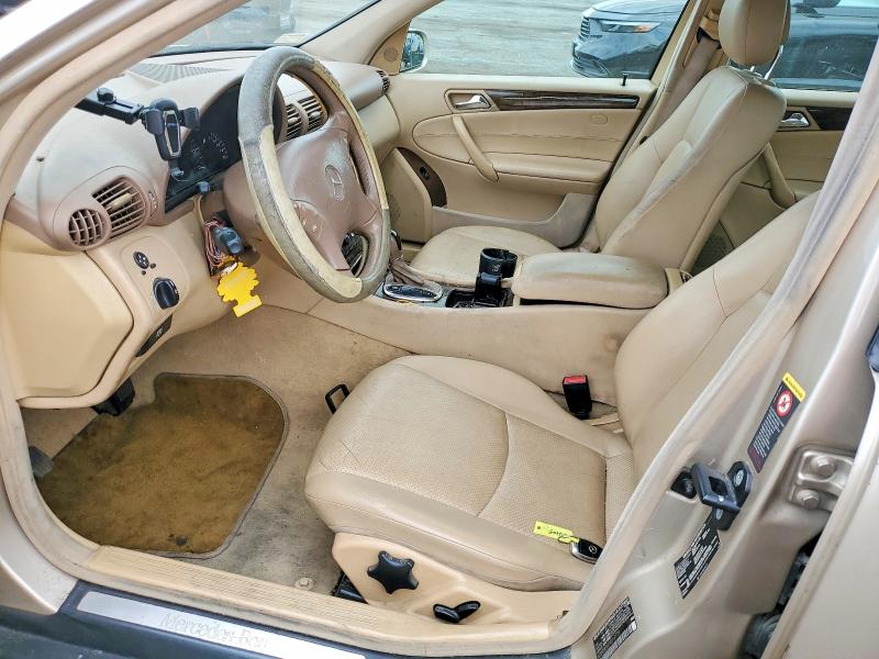 54907286 :رقم المزاد ، WDBRF61J03E012705 vin ، 2003 Mercedes-benz C مزاد بيع