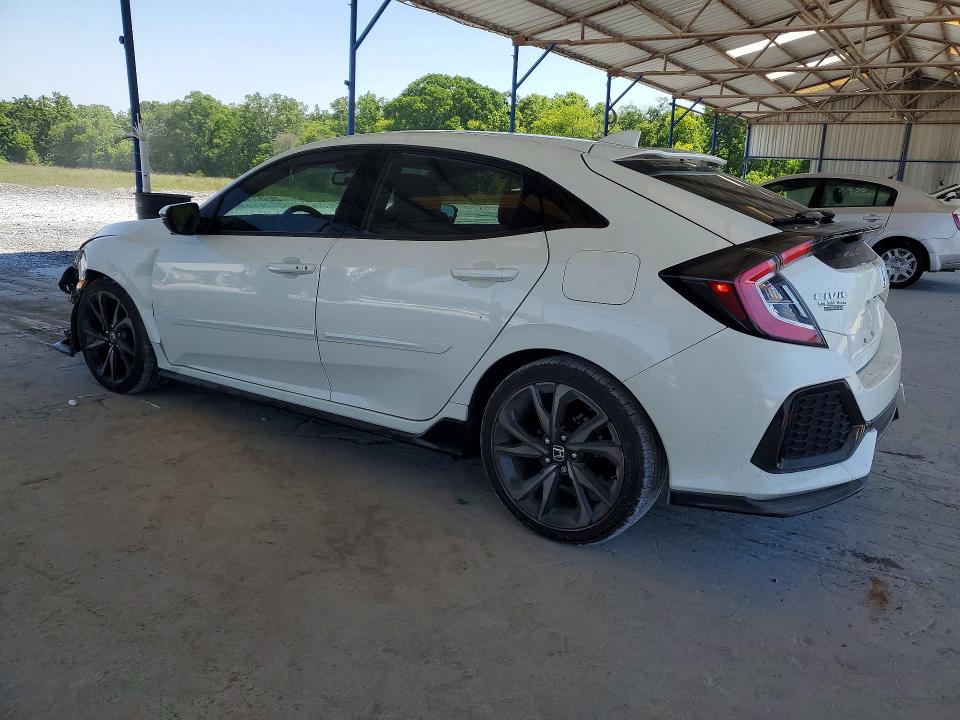 53449266 :رقم المزاد ، SHHFK7H98HU230414 vin ، 2017 Honda Civic مزاد بيع