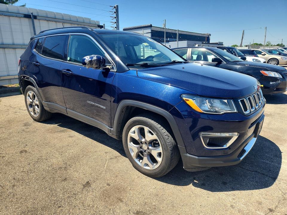 Aukcja sprzedaży 2021 Jeep Compass, vin: 3C4NJDCB9MT583488, numer aukcji: 53124116