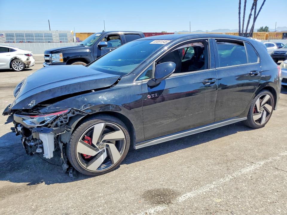 2025 Volkswagen Gti მანქანა იყიდება აუქციონზე, vin: WVWLA7CD6SW228974, აუქციონის ნომერი: 53091546