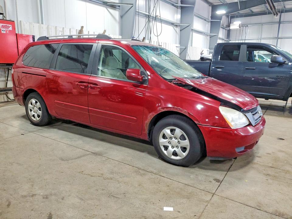 2007 Kia Sedona მანქანა იყიდება აუქციონზე, vin: KNDMB233376179493, აუქციონის ნომერი: 53405066