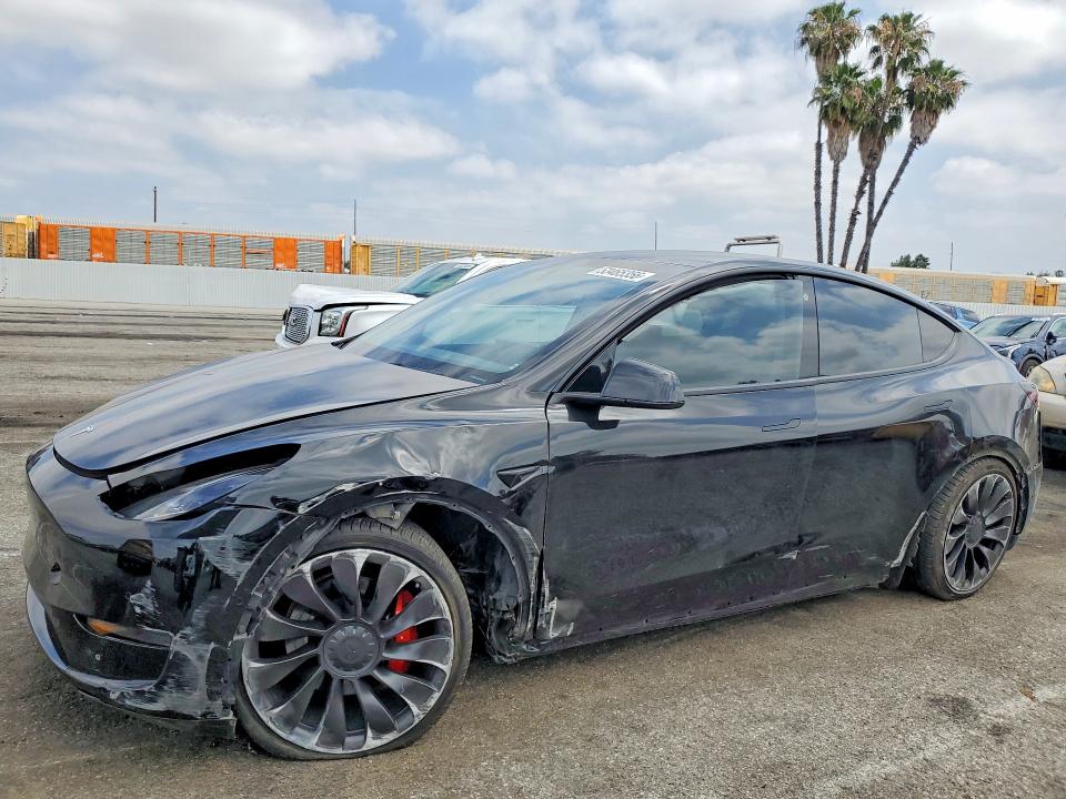2022 Tesla Model Y მანქანა იყიდება აუქციონზე, vin: 7SAYGDEF2NF406506, აუქციონის ნომერი: 53465356