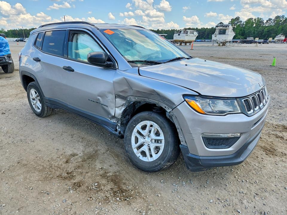 2019 Jeep Compass მანქანა იყიდება აუქციონზე, vin: 3C4NJDAB4KT598738, აუქციონის ნომერი: 54182596