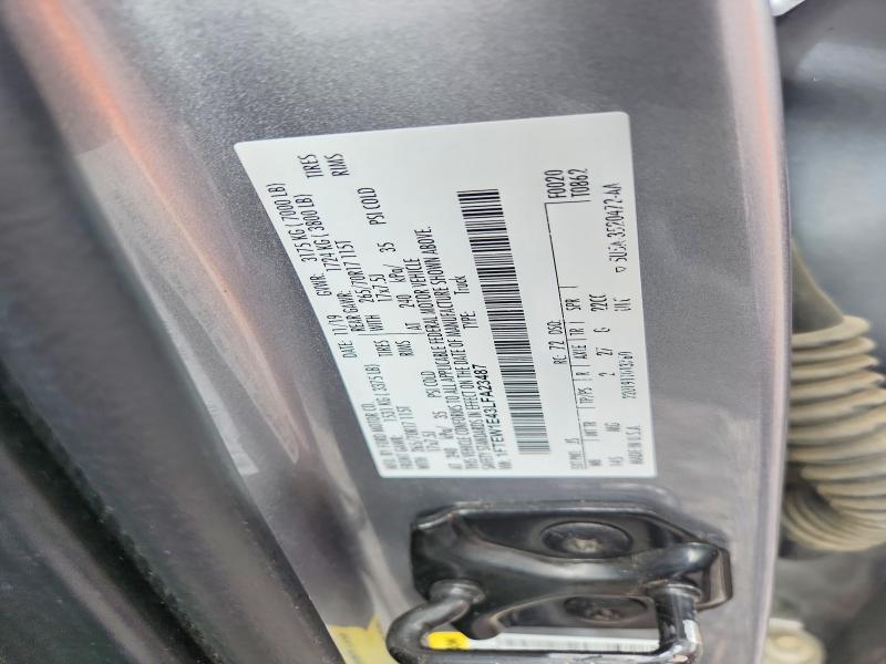 53736536 :رقم المزاد ، 1FTEW1E43LFA23487 vin ، 2020 Ford F150 مزاد بيع