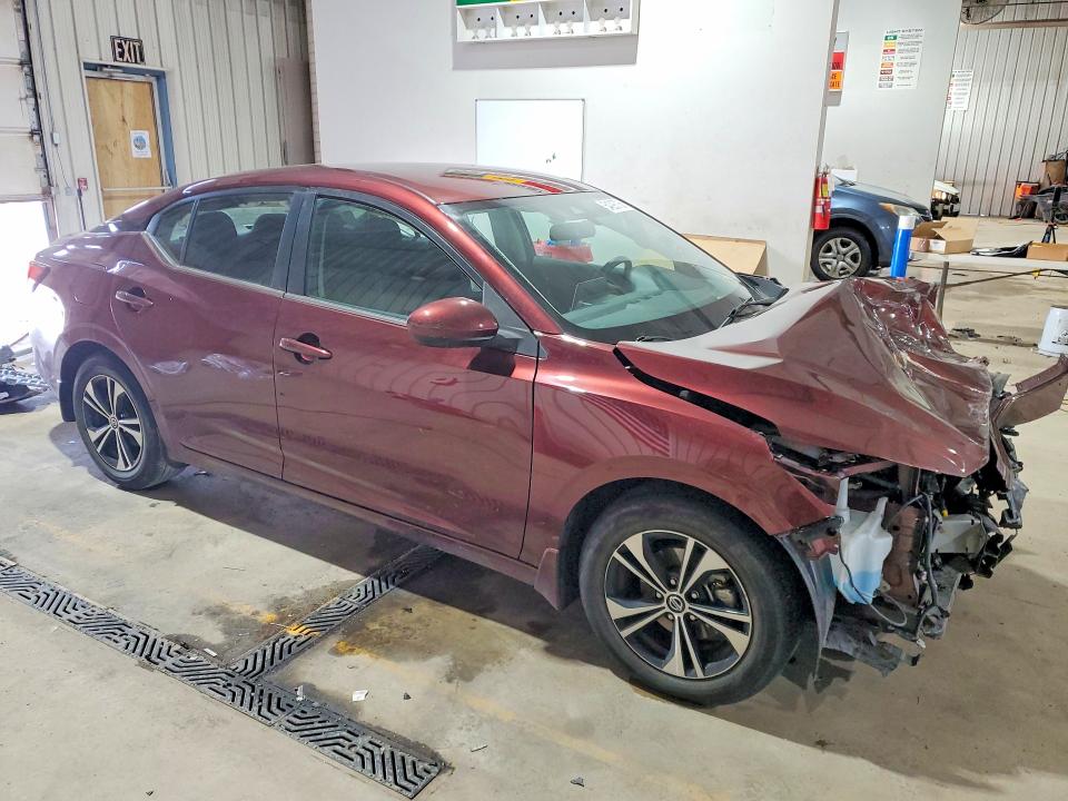 54295766 :رقم المزاد ، 3N1AB8CVXNY305882 vin ، 2022 Nissan Sentra مزاد بيع