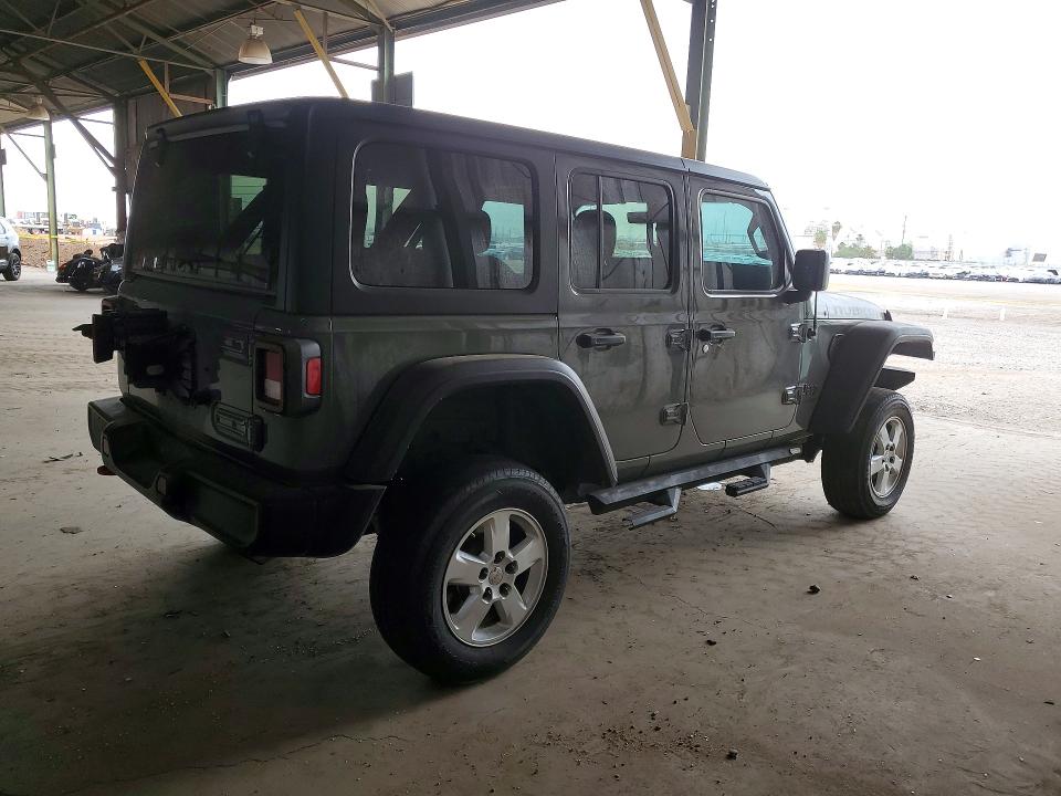 52191036 :رقم المزاد ، 1C4HJXFN1MW610083 vin ، 2021 Jeep Wrangler Unlimited مزاد بيع