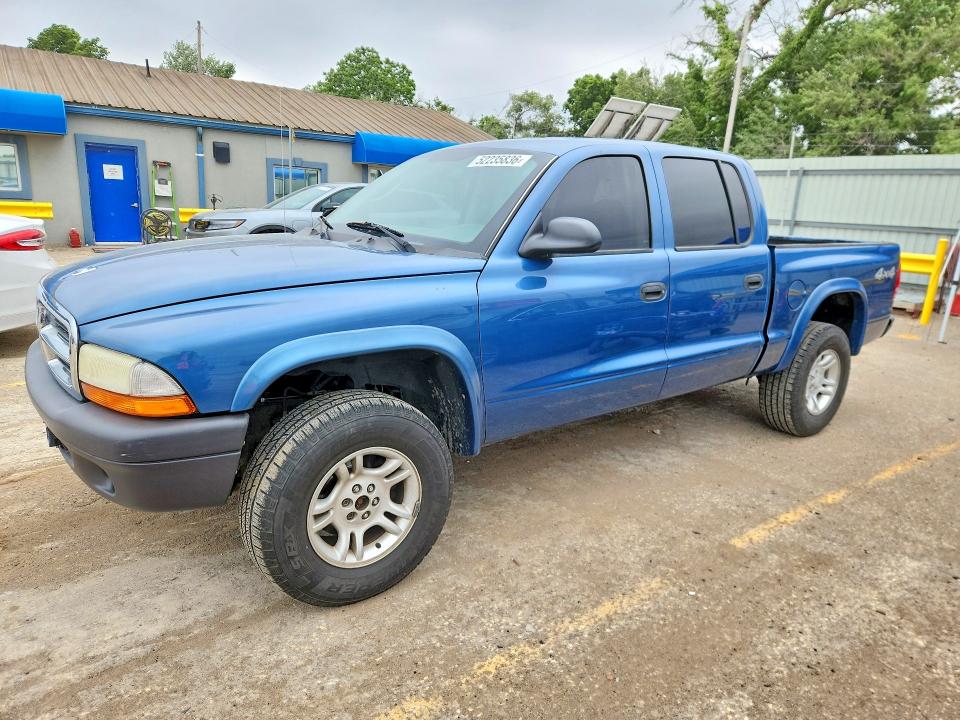 2004 Dodge Dakota მანქანა იყიდება აუქციონზე, vin: 1D7HG38N04S770036, აუქციონის ნომერი: 52235836