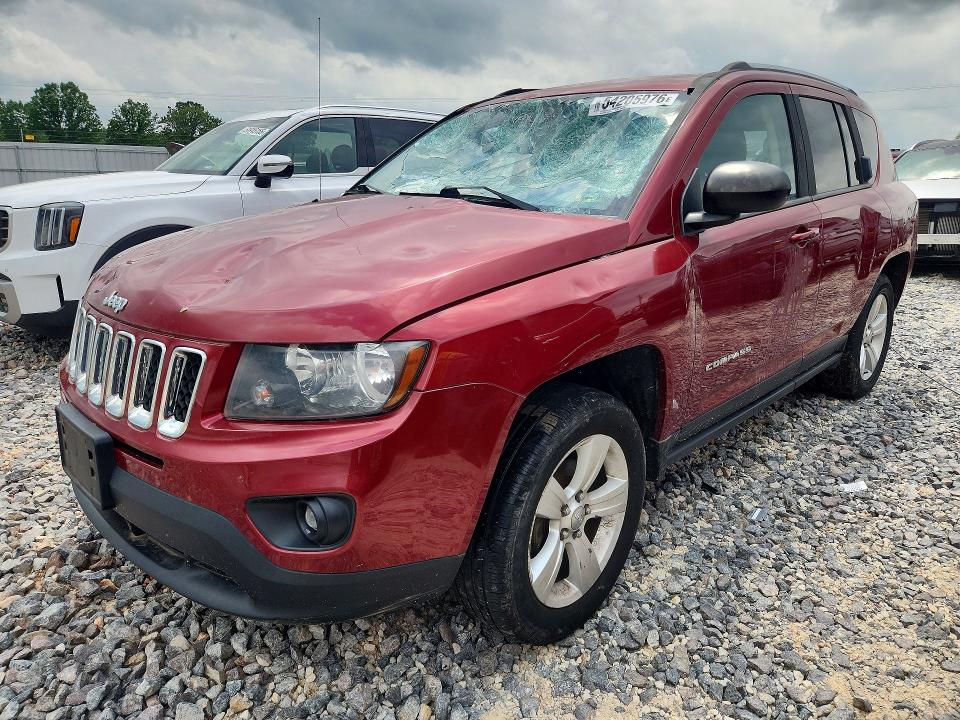 Продаж на аукціоні авто 2014 Jeep Compass, vin: 1C4NJCBB7ED624137, номер лоту: 54205976