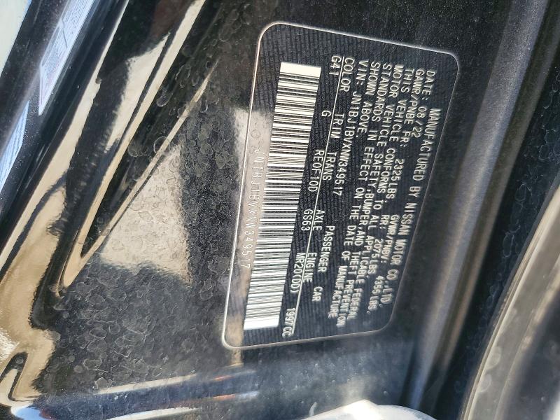 Aukcja sprzedaży 2022 Nissan Rogue Sport, vin: JN1BJ1BVXNW349517, numer aukcji: 46235376