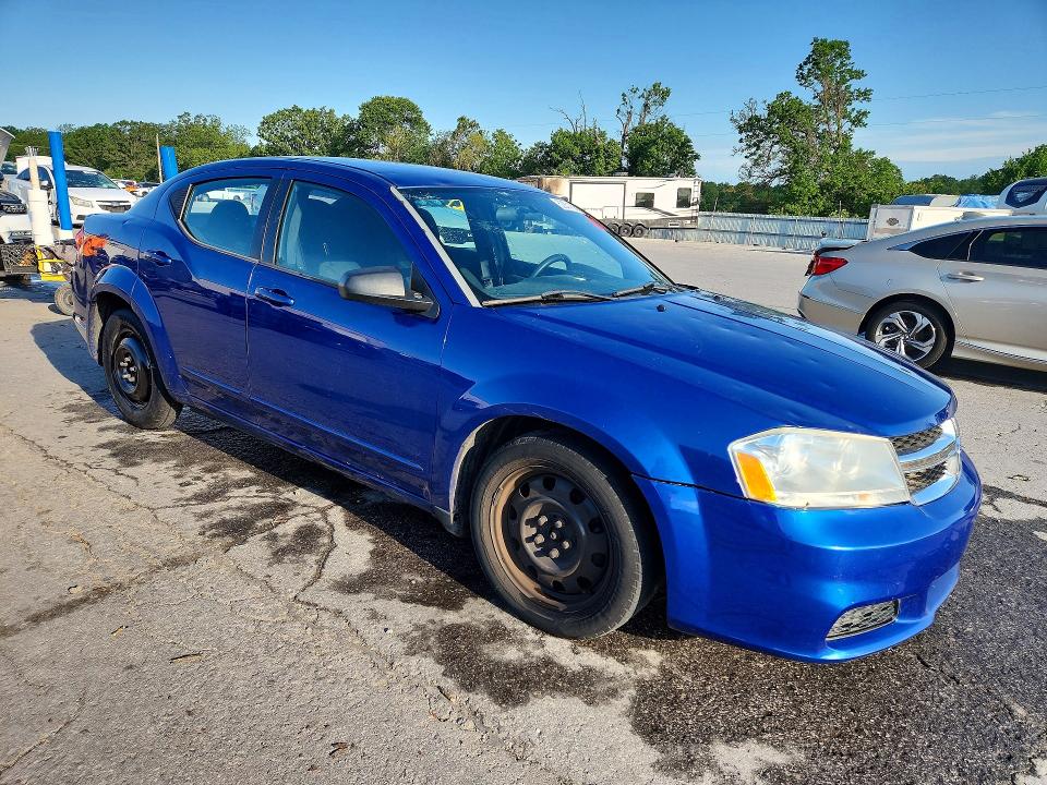 Продаж на аукціоні авто 2012 Dodge Avenger, vin: 1C3CDZAG0CN258791, номер лоту: 52851106