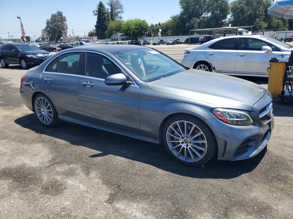 2020 Mercedes-benz C მანქანა იყიდება აუქციონზე, vin: WDDWF8DBXLR564540, აუქციონის ნომერი: 52251306