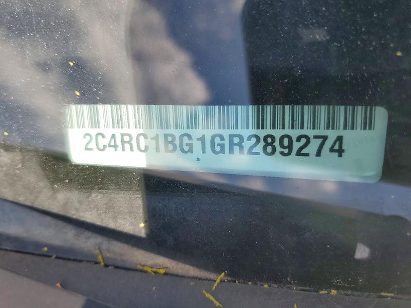 Продаж на аукціоні авто 2016 Chrysler Town & Country, vin: 2C4RC1BG1GR289274, номер лоту: 54180956