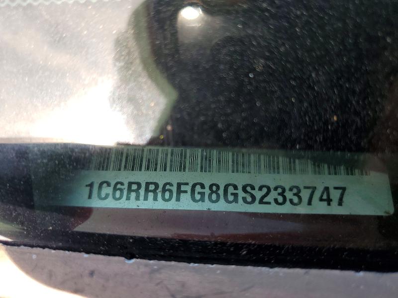 Продаж на аукціоні авто 2016 Ram 1500, vin: 1C6RR6FG8GS233747, номер лоту: 55376836