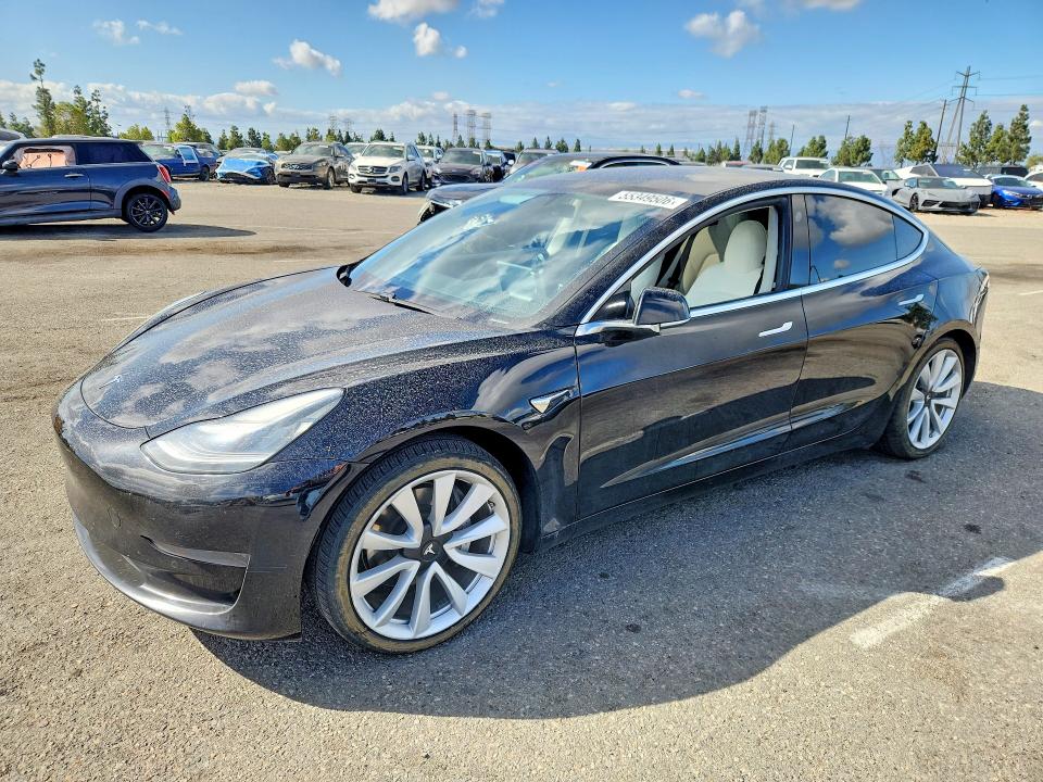 55349506 :رقم المزاد ، 5YJ3E1EA2LF744095 vin ، 2020 Tesla Model 3 مزاد بيع