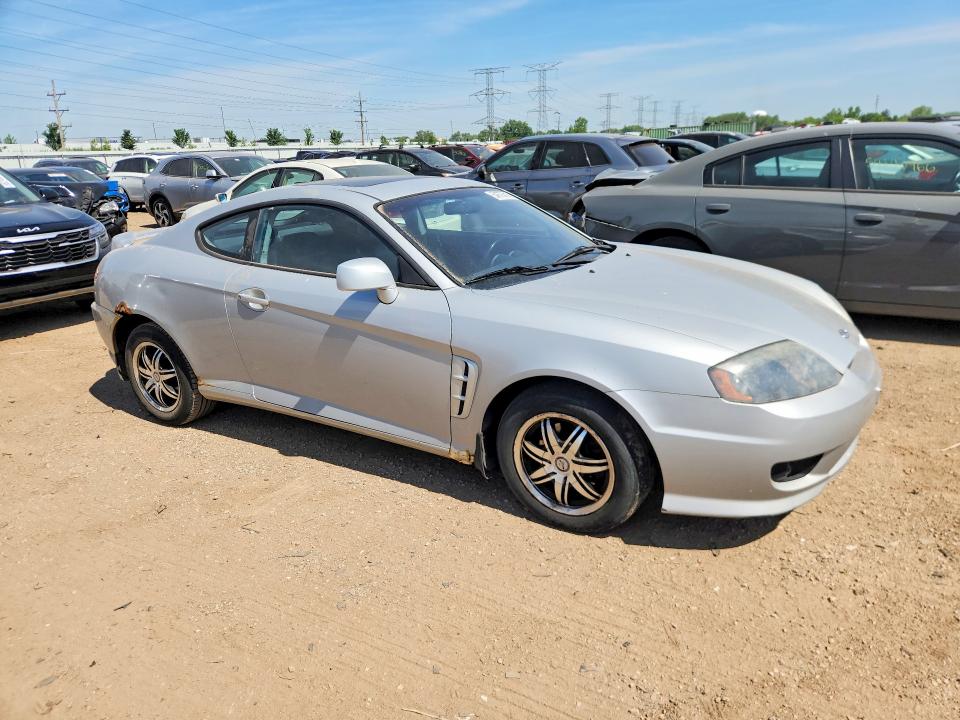 2006 Hyundai Tiburon მანქანა იყიდება აუქციონზე, vin: KMHHN65F06U201981, აუქციონის ნომერი: 54673616