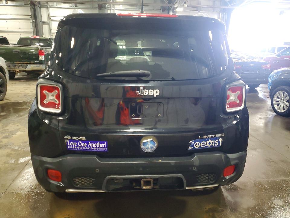 52659486 :رقم المزاد ، ZACCJBDB7HPF77535 vin ، 2017 Jeep Renegade مزاد بيع