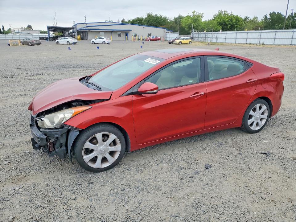Auction sale of the 2012 Hyundai Elantra, vin: KMHDH4AE9CU198517, lot number: 52222036