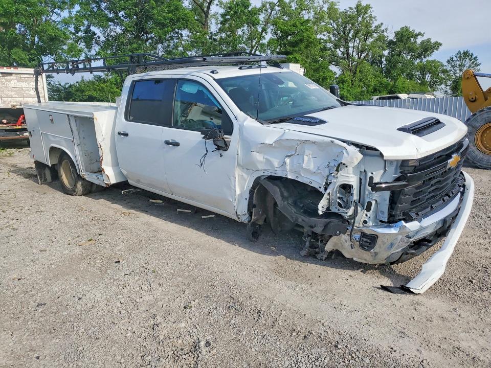 55071026 :رقم المزاد ، 1GB4WREY9RF452143 vin ، 2024 Chevrolet Silverado مزاد بيع
