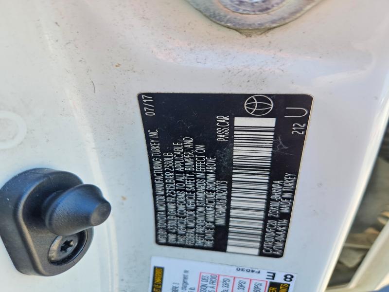 2018 Toyota C-hr მანქანა იყიდება აუქციონზე, vin: NMTKHMBX6JR027073, აუქციონის ნომერი: 55304196