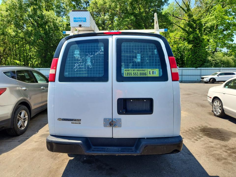 Aukcja sprzedaży 2015 Chevrolet Express G2500, vin: 1GCWGFCG0F1114181, numer aukcji: 53978766