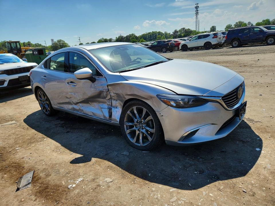 2017 Mazda 6 მანქანა იყიდება აუქციონზე, vin: JM1GL1X58H1100379, აუქციონის ნომერი: 54589916
