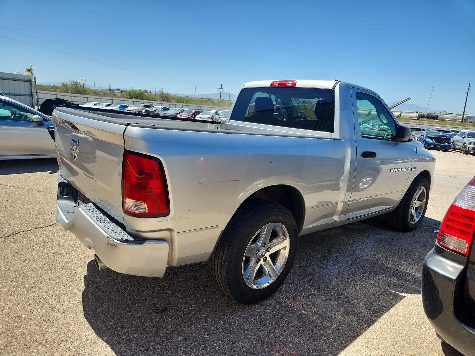 55049856 :رقم المزاد ، 3C6JD6ATXCG277038 vin ، 2012 Dodge Ram 1500 مزاد بيع