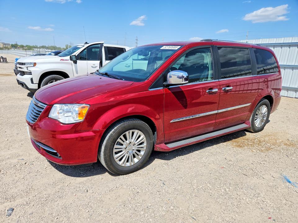 2016 Chrysler Town & Country მანქანა იყიდება აუქციონზე, vin: 2C4RC1JG8GR254233, აუქციონის ნომერი: 52760686