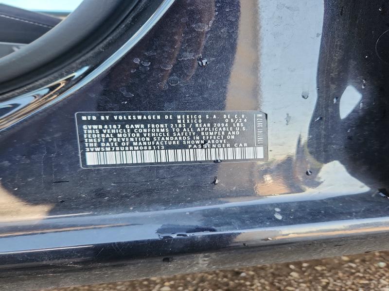 Продаж на аукціоні авто 2024 Volkswagen Jetta, vin: 3VW5M7BU8RM088113, номер лоту: 54790066