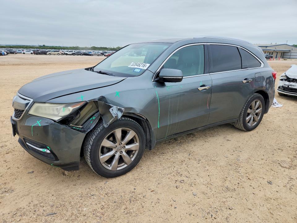 Продажа на аукционе авто 2014 Acura Mdx, vin: 5FRYD3H81EB011020, номер лота: 52846216