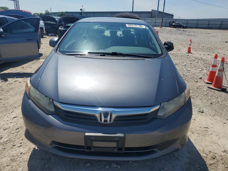 Продаж на аукціоні авто 2012 Honda Civic, vin: 19XFB2E51CE039583, номер лоту: 55319136