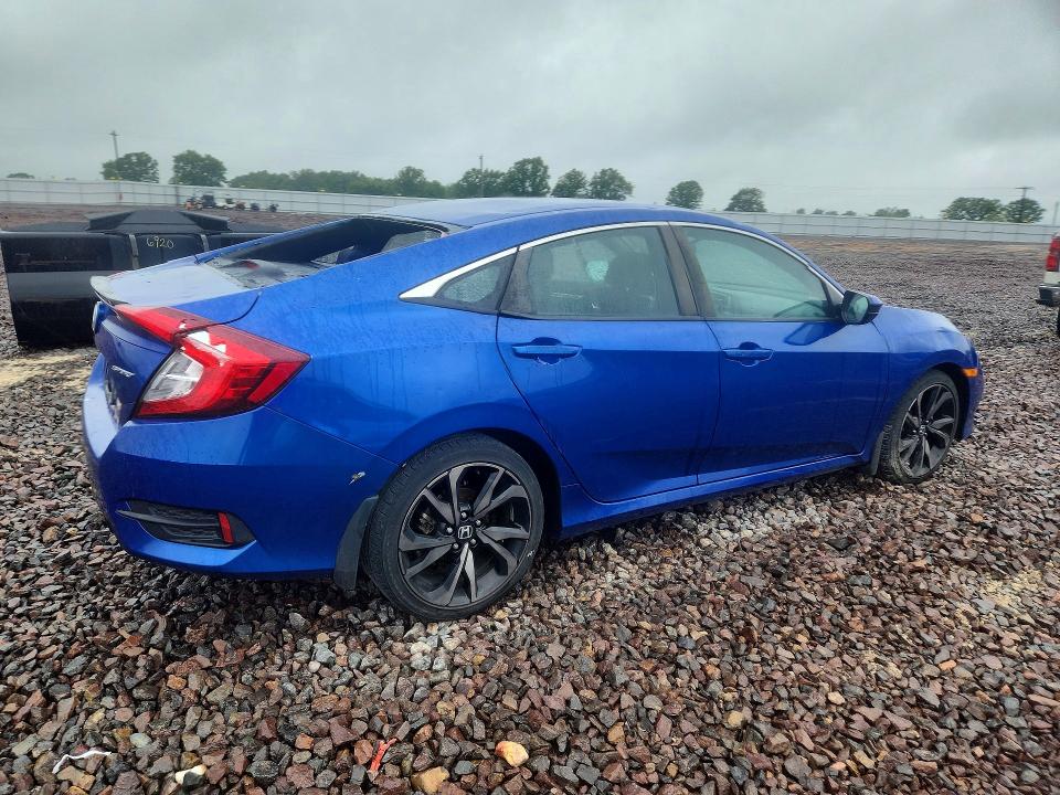 Продаж на аукціоні авто 2019 Honda Civic, vin: 2HGFC2F89KH586529, номер лоту: 54324266
