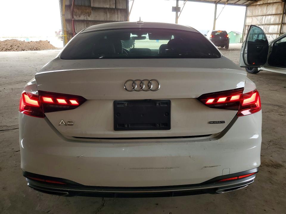 2020 Audi A5 მანქანა იყიდება აუქციონზე, vin: WAUANCF51LA007884, აუქციონის ნომერი: 52265456