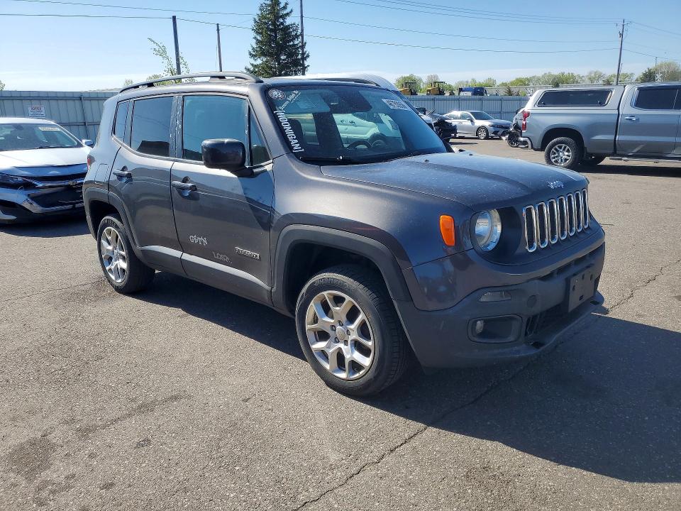 2016 Jeep Renegade მანქანა იყიდება აუქციონზე, vin: ZACCJBBT8GPE38752, აუქციონის ნომერი: 46780956