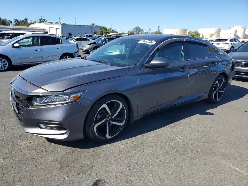 53801306 :رقم المزاد ، 1HGCV2F33LA023705 vin ، 2020 Honda Accord مزاد بيع