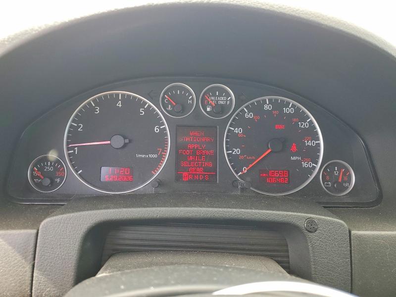 Aukcja sprzedaży 2004 Audi A6, vin: WAUCD64B84N098801, numer aukcji: 55357866