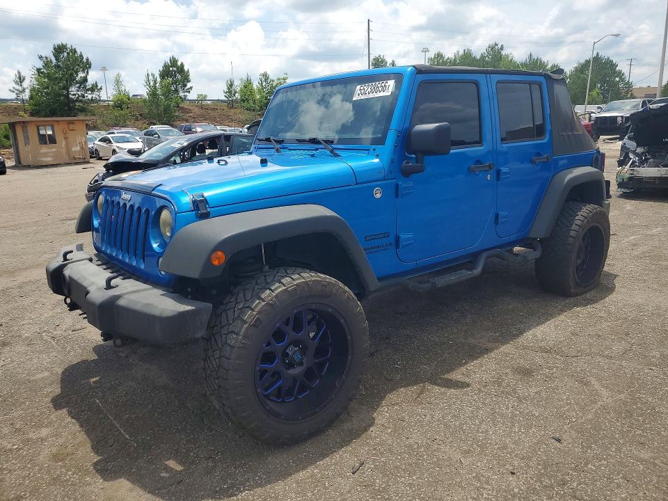 Aukcja sprzedaży 2015 Jeep Wrangler Unlimited, vin: 1C4BJWDGXFL608941, numer aukcji: 55238656