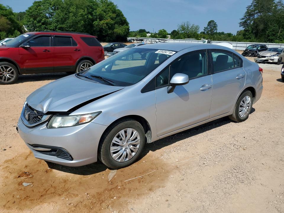 Продаж на аукціоні авто 2013 Honda Civic, vin: 2HGFB2F52DH546238, номер лоту: 53434716