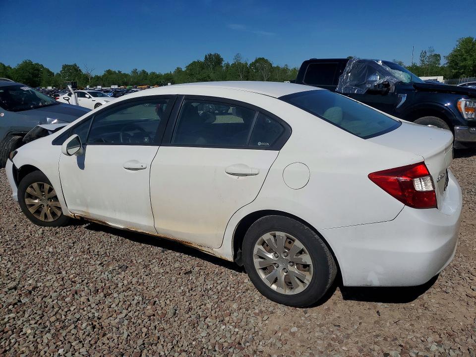 2012 Honda Civic მანქანა იყიდება აუქციონზე, vin: 2HGFB2F5XCH326635, აუქციონის ნომერი: 54881036