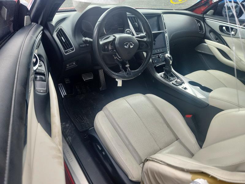 53475226 :رقم المزاد ، JN1FV7EL2KM440761 vin ، 2019 Infiniti Q60 مزاد بيع
