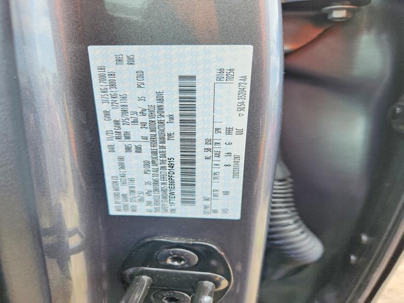 52908586 :رقم المزاد ، 1FTEW1E86PFD14915 vin ، 2023 Ford F150 مزاد بيع