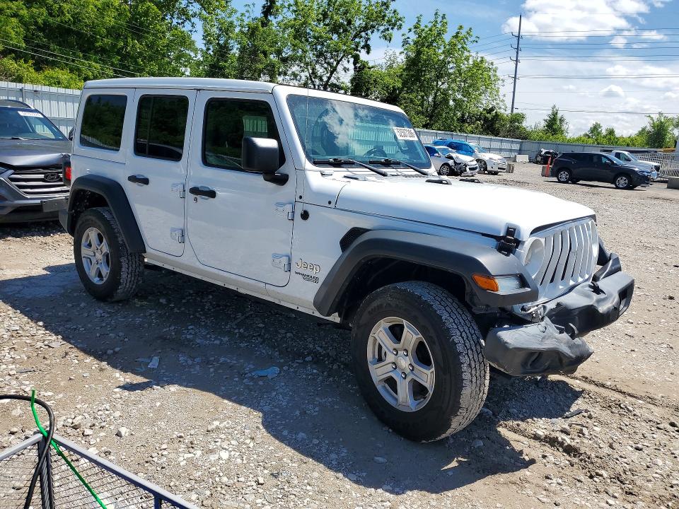 Продажа на аукционе авто 2021 Jeep Wrangler Unlimited, vin: 1C4HJXDN8MW623951, номер лота: 52507286