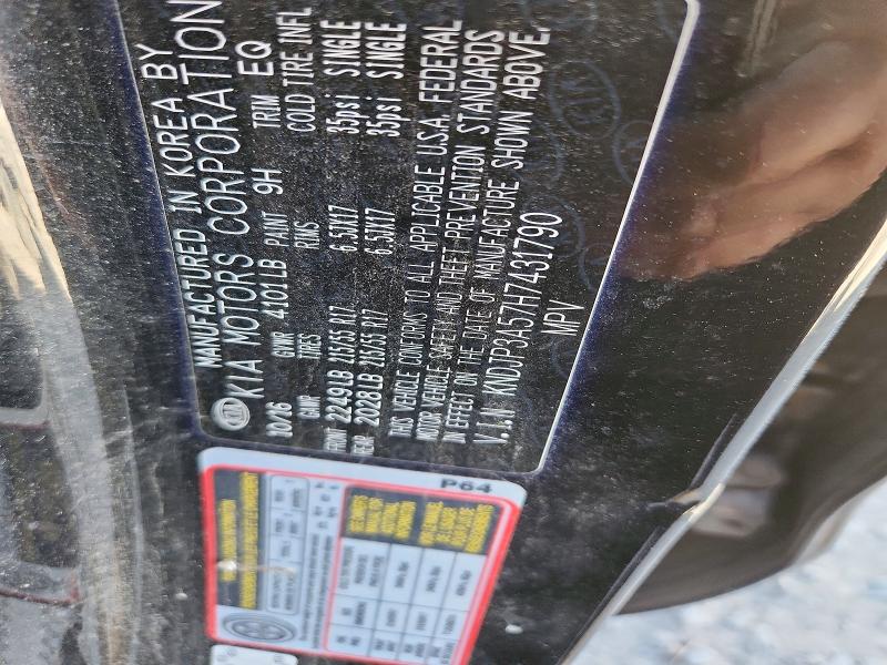 Aukcja sprzedaży 2017 Kia Soul, vin: KNDJP3A57H7431790, numer aukcji: 55477996
