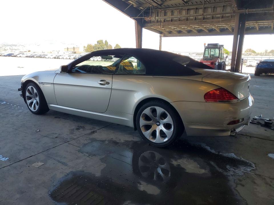 54339536 :رقم المزاد ، WBAEK73404B321020 vin ، 2004 Bmw 645 مزاد بيع