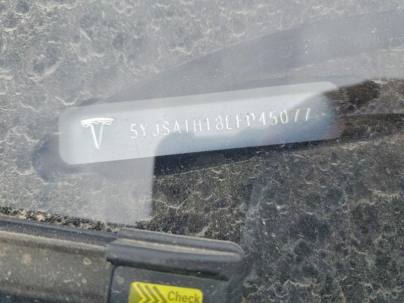 2014 Tesla Model S მანქანა იყიდება აუქციონზე, vin: 5YJSA1H18EFP45077, აუქციონის ნომერი: 55179076