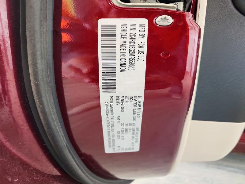 2021 Chrysler Pacifica მანქანა იყიდება აუქციონზე, vin: 2C4RC1BG2MR559656, აუქციონის ნომერი: 51986076