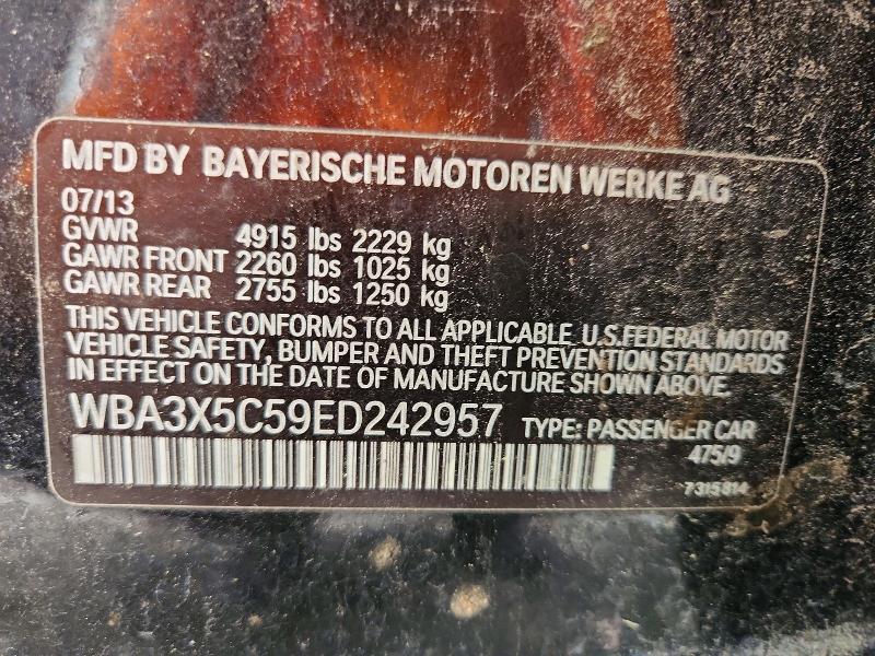 Продаж на аукціоні авто 2014 Bmw 328, vin: WBA3X5C59ED242957, номер лоту: 55502406